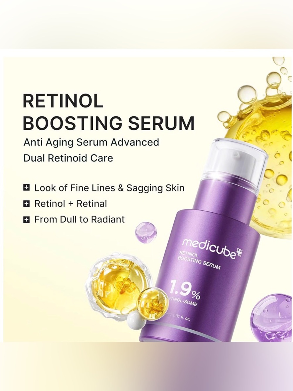 medicube Retinol Boosting Serum 1.9% – Purple - Picture 6 of 7